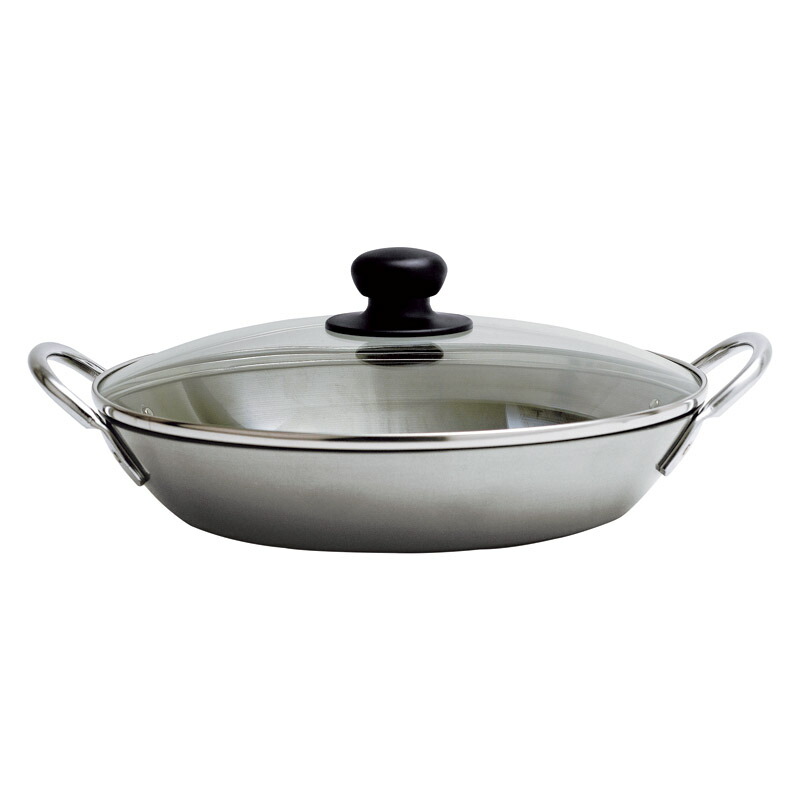 楽天市場】ダンチュウ 鉄パエリア鍋28cm (DA-33)【両手鍋 IH対応 鉄鍋