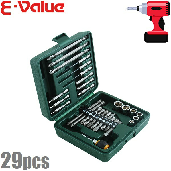 楽天市場】SK11 ビットセット 32Pcs SCS-107 インパクトドリル