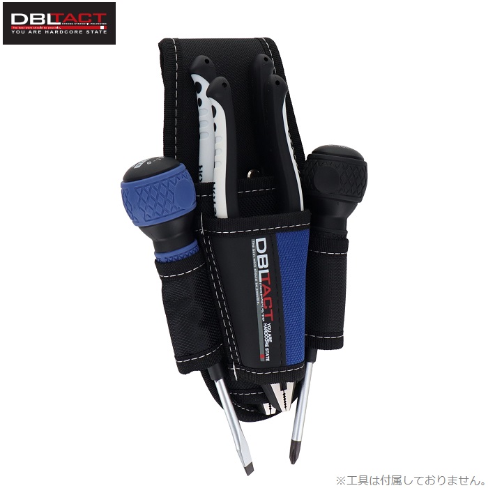 楽天市場】DBLTACT 工具差し フラットケース DT-TS-22-BK ペンチ差し