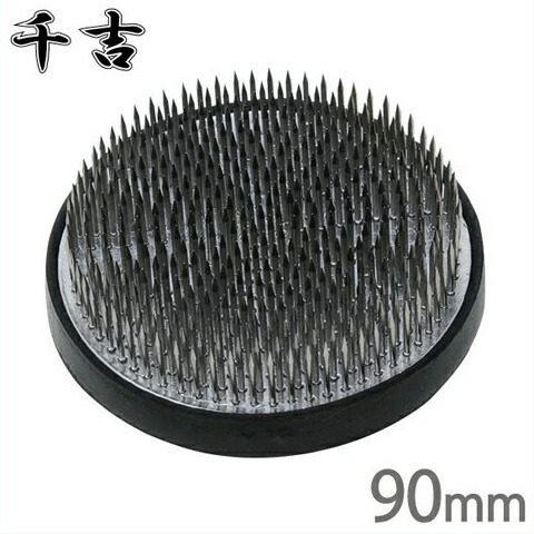 楽天市場】千吉 剣山 中丸型 71mm ステン針 [花器 生け花 生花