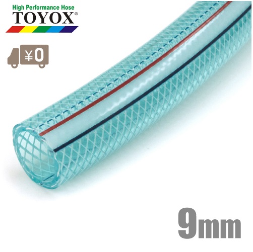 トヨックス スーパートヨロンホース ST-9 30m 内&times;外径/9mm&times;15mm [配管用ホース 耐油ホース エアーホース 給排水ホース]｜Ｓ．Ｓ．Ｎ