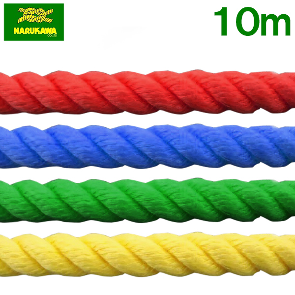 【楽天市場】生川 ランバーロープ 綱引き ロープ 直径24mm 