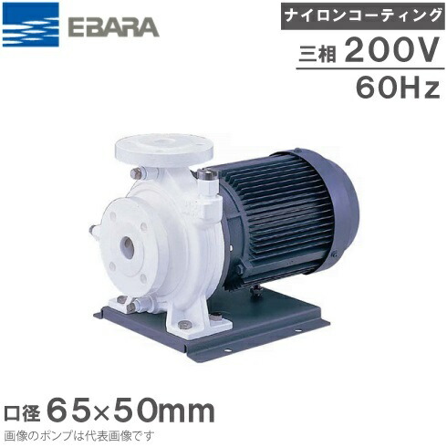 エバラポンプ 水揚水機 渦巻き揚水機 65×50FSEDN62.2E 60HZ/200V FSDN型 回転運動揚水機