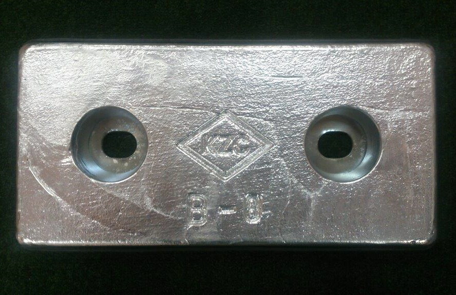 楽天市場】KZC 亜鉛板 B-8 [30×150×300mm] 2枚セット 防蝕亜鉛外板用