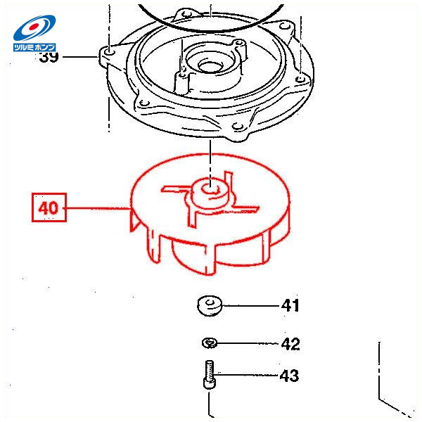 工事用排水ポンプ LB-250 9 480用部品 内ネジホースカップリング 鶴見製作所 国内発送 480用部品