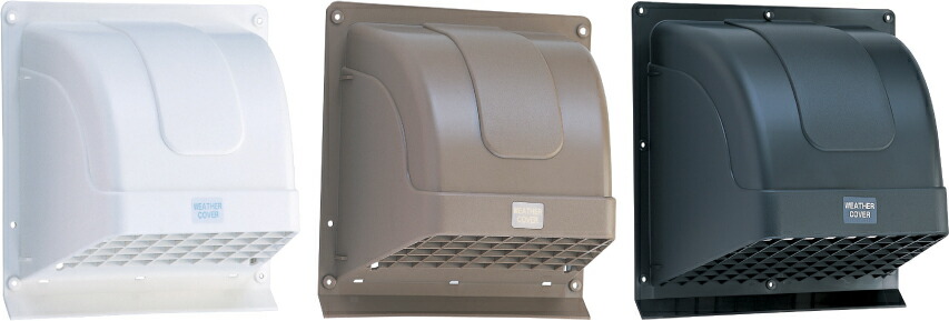 楽天市場 日本電興 換気扇フード 屋外フード Wk 25 ブラック 羽根径25cm 樹脂製 換気扇カバー ウェザーカバー フードカバー ｓ ｓ ｎ