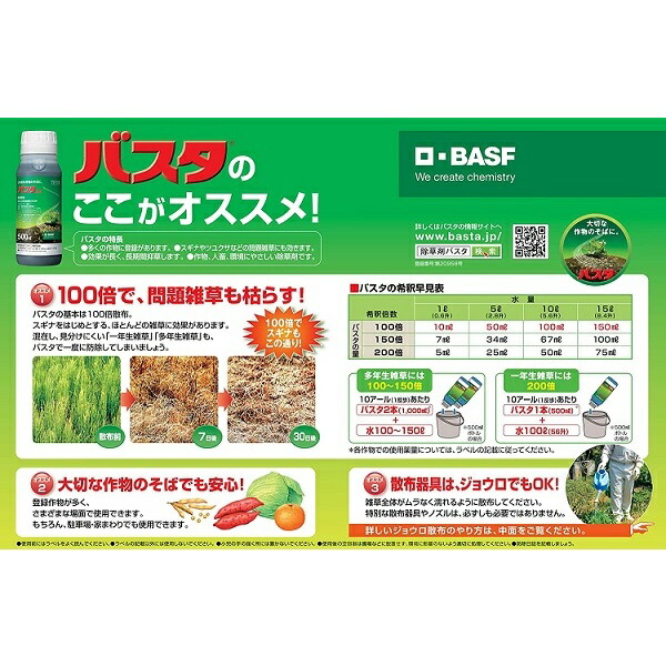 5 大好評 Basf バスタ 除草剤 除草液 l 希釈タイプ 散布 噴霧 グルホシネート 除草 雑草 畑 果園 畦 水田 稲 畦畔管理 家庭菜園 庭 駐車場 墓 掃除 大容量 ロングセラー Fucoa Cl 5 大好評 Basf バスタ 除草剤 除草液 l 希釈タイプ 散布 噴霧 グルホシネート 除草 雑草 畑 果園 畦 水田 稲 畦畔管理 家庭菜園 庭 駐車場 墓 掃除 大容量 ロングセラー Fucoa Cl