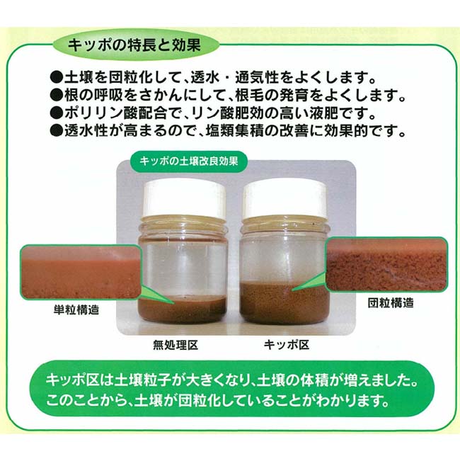 充実の品 キッポ 赤 20kg 液肥 追肥 液体肥料 育苗 健苗 肥料 追い肥 掛肥 野菜 果樹 生科研 fucoa.cl