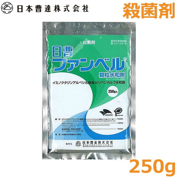 殺菌剤 ファンベル 薬剤 農薬 250g 灰色かび病 顆粒水和剤