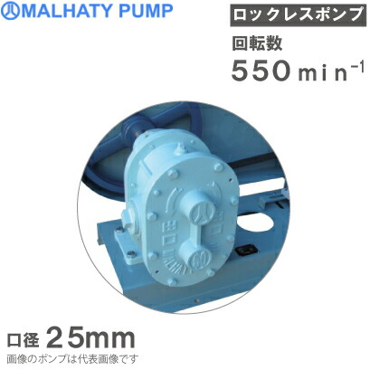 丸八ポンプ ロックレスポンプ OR型 25mm 25OR 本体のみ 単体ポンプ ギヤーポンプ ギヤポンプ