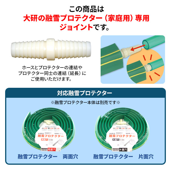 上品 融雪ホース 大研 両面穴 5m tyroleadership.com