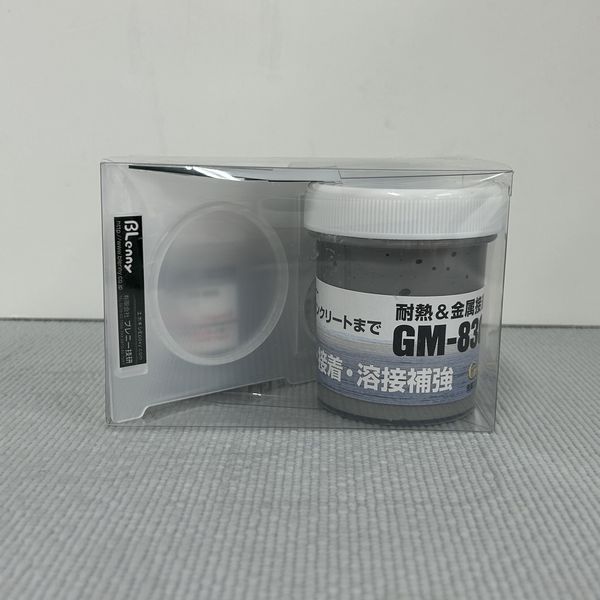 耐熱 高強度 エポキシ樹脂パテ 接着補修剤　ジーメタル　ジーナス　GM-8300　250gセット｜SSペイント 9,116円