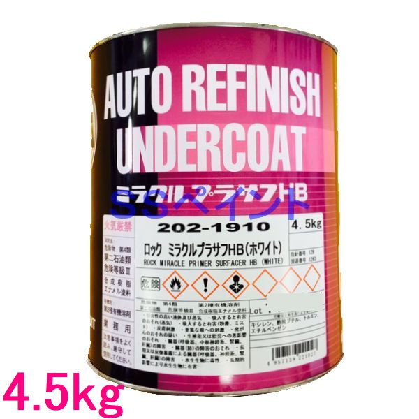 楽天市場】ロックペイント 057-0150 ポリパテ中目（薄付け用） 主剤 1kg （硬化剤別売） : SSペイント