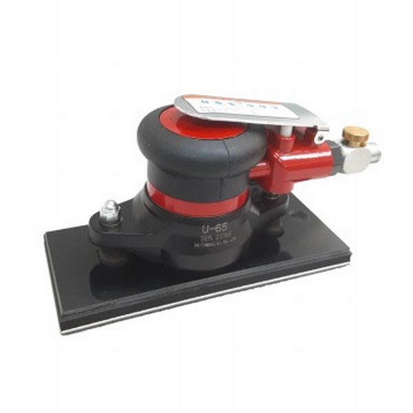 埼玉精機(U-TOOL)　U-65　オービタルサンダー72×174　エアツール 使用可能ペーパー：マジック式、ノリ式