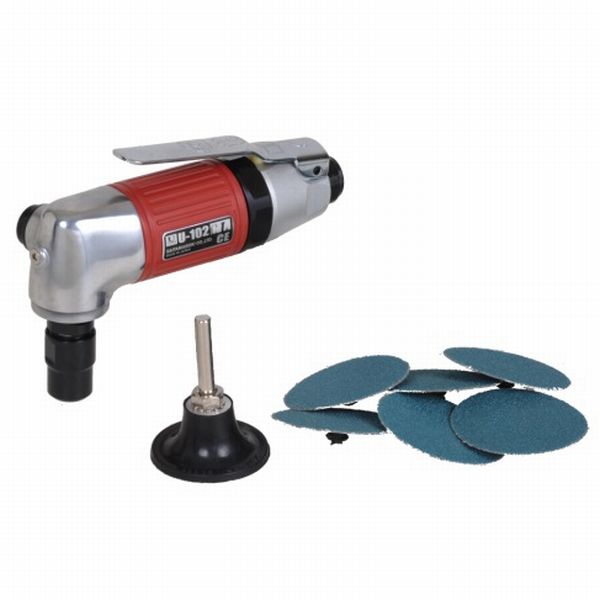 埼玉精機(U-TOOL) 製粉機 U-102CL ベビーアングルグラインダー径6 エア湖物の具 エア工具本体-DIY・工具-花・ガーデン・DIY