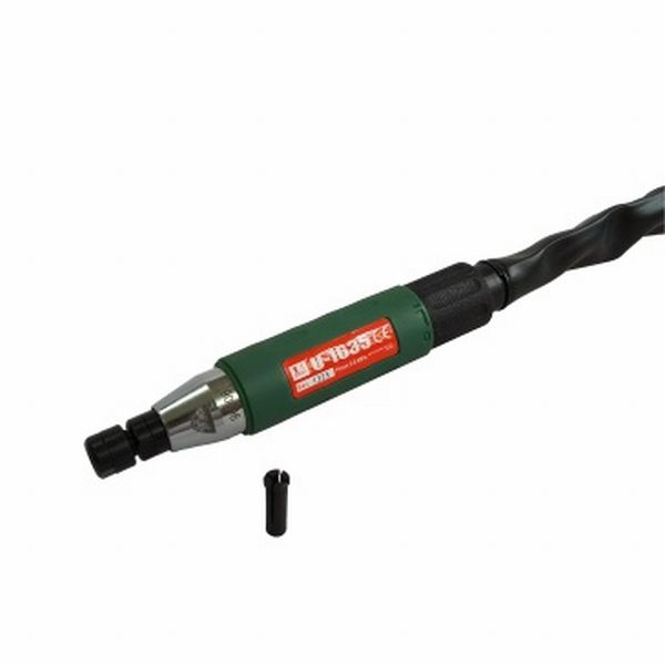 埼玉精機(U-TOOL)　グラインダー　U-1635　ペンシルグラインダー径6（径3）　ロータリー式　エアツール