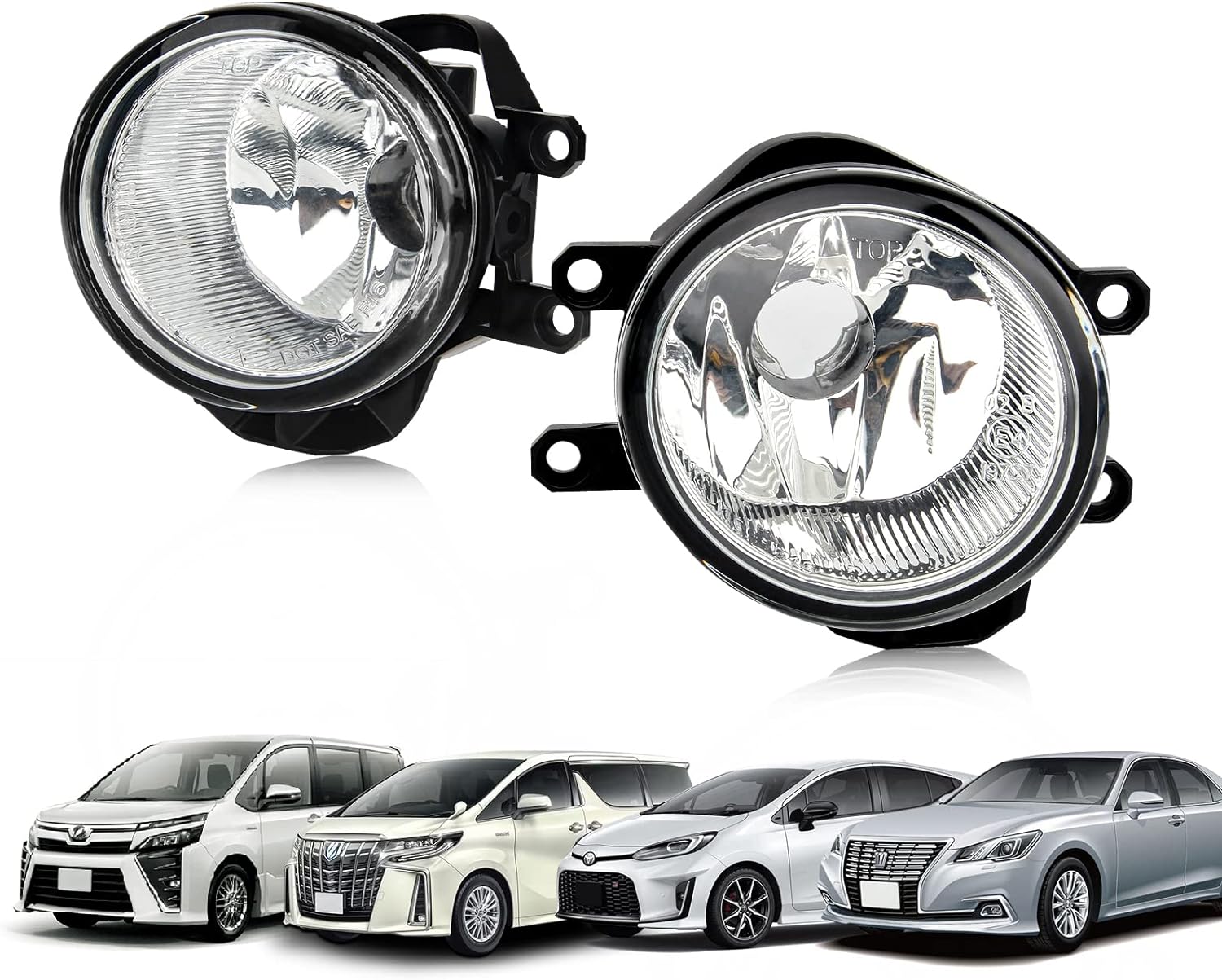すけ　トヨタ用フォグランプユニット Amazon | トヨタ車用 LED フォグユニット 一体型 交換用 3色切替