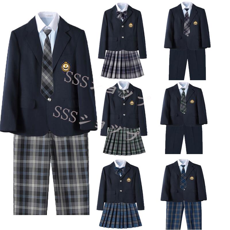 楽天市場】jk 制服 5点セット ブレザー制服 リボン チェック柄