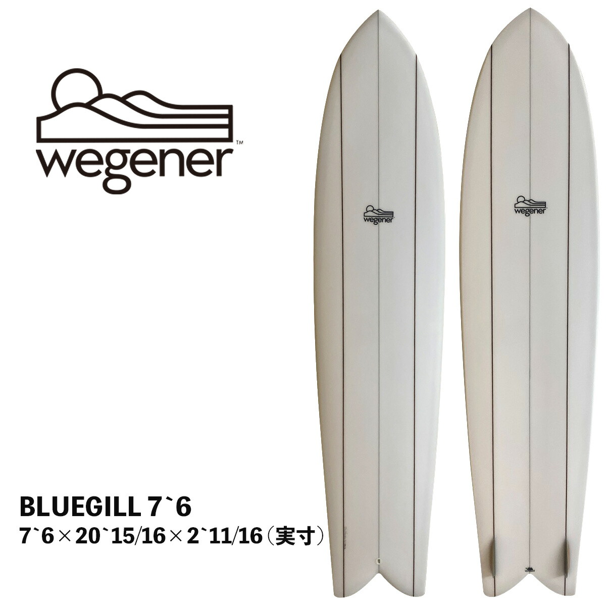 楽天市場】サーフボード ミッドレングス WOODIN GYPSY EYE 7`6