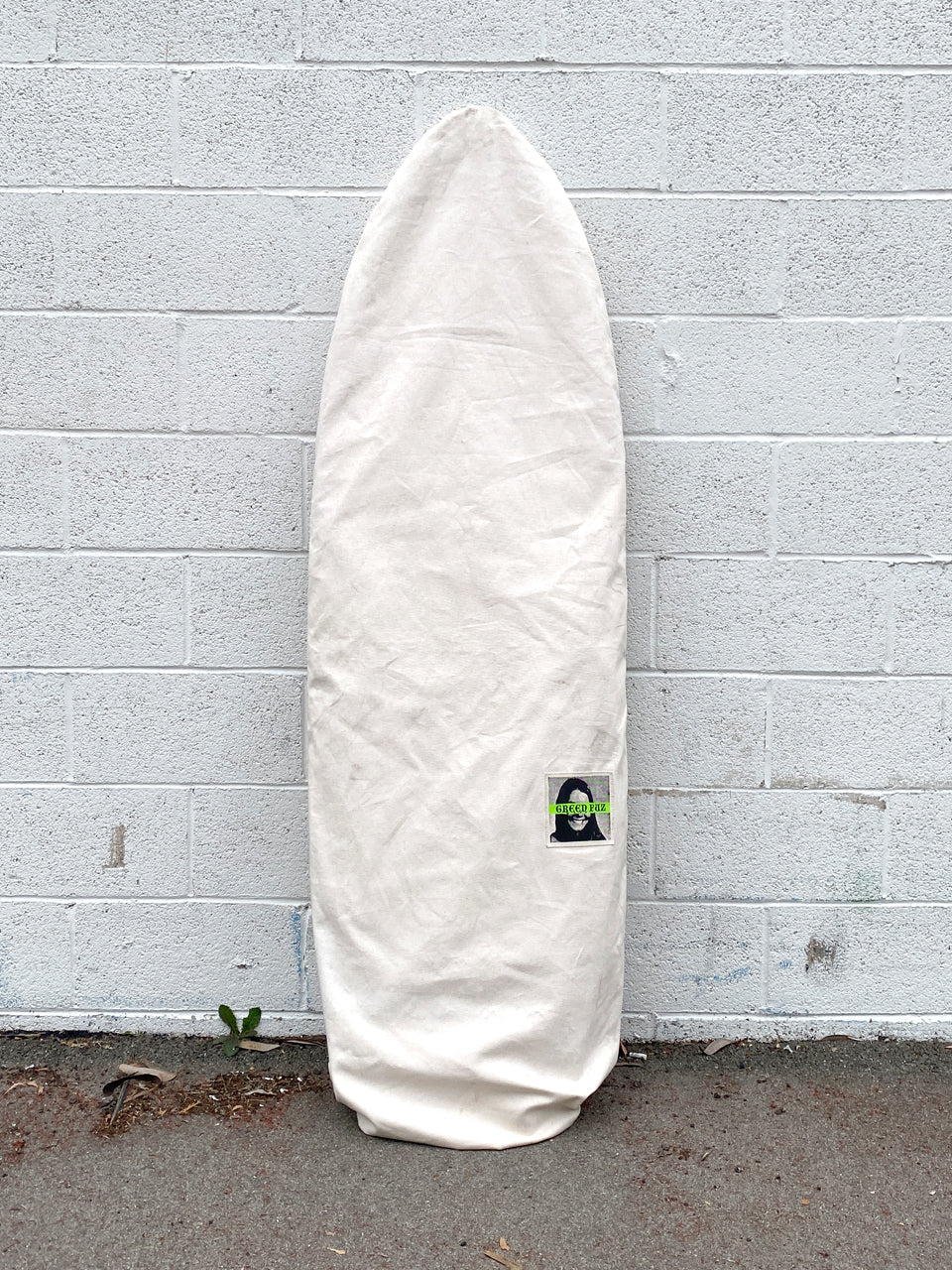 GREEN FUZ 7\u00270\" BLANCO - ROUND PREMIUM CANVAS BOARD BAG ミッドレングス用 キャンバスボードバッグ サーフボードケース 割り増し金帆布 MADE IN USA"