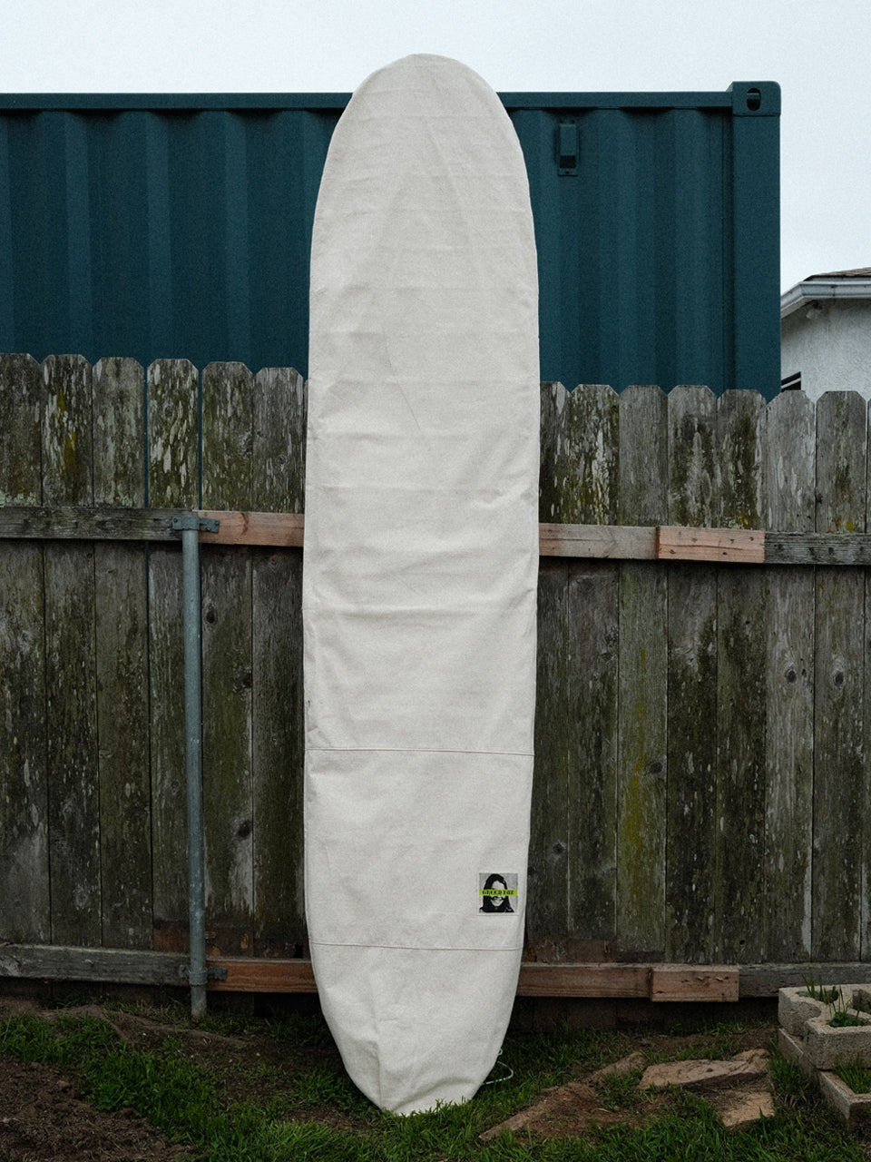 GREEN FUZ 9\u00276\" BLANCO - ROUND PREMIUM CANVAS BOARD BAG ロングゲーム盤用 キャンバスボードバッグ サーフボードケース 割り増し金帆布 MADE IN USA"