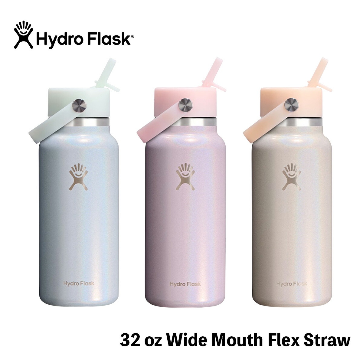 Hydro Flask 32 薬局衡オンス Wide Mouth Flex Straw