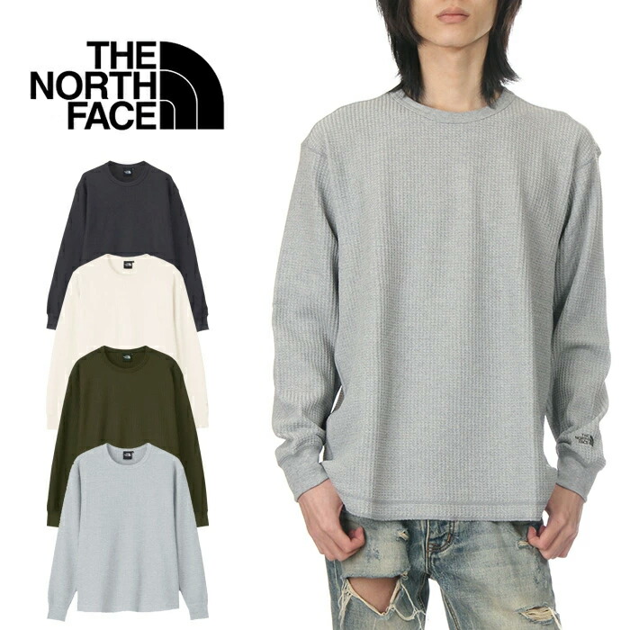 ザ・ノース・フェイス ロンT メンズ レディース キッズ THE NORTHFACE 北の方人間の顔 ロングスリーブウォームワッフルクルー ワーヘル 長袖ティーシャツ サーマル 朦朦たる 定まり 馬鹿でかい大いさ 静電気 静電世話をする 秋 冬 アウトドア ブランド名 S M L XL 黒 薄墨色 白 ニュートープ NT62032