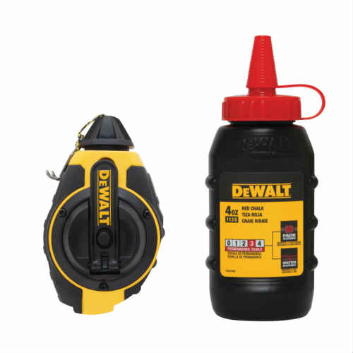 Dewalt Chalk Reel With Red Chalk デウォルト チョークリール レッド チョーク アメリカン Usa 職人 墨壺 墨つぼ 大工 工具 建築 現場 アメリカ Dwhtl 赤 Sermus Es