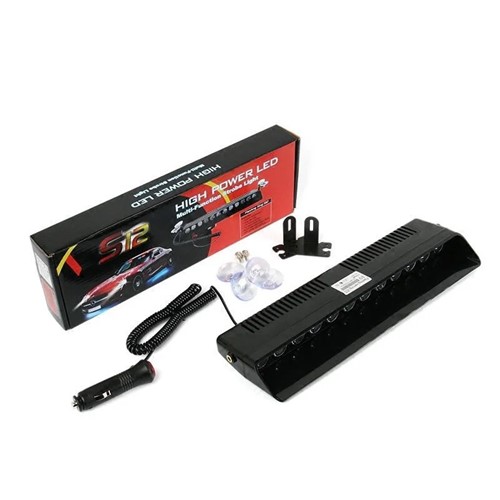 HIGH POWER LED Multi-Function STROBE LIGHTS Red White Blue ストロボライト フロントガラス用 LED ライト アメリカ アメ車