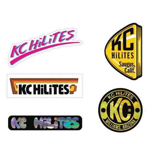 【楽天市場】KC HiLiTES THROWBACK KC Logos Sticker Pack 5枚入り ステッカー STICKER レトロ ...