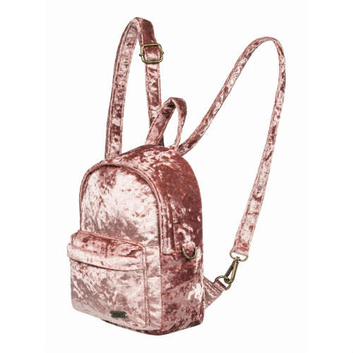 mini velvet backpack