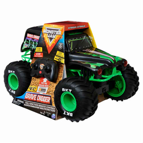 大型ラジコン1 10 Monster Jam Official Grave Digger Remote Control Monster Truck Scale With Lights Sounds ラジコン 妖魔 ジャム グレーブディガー モンスター巡遊 競走場 アメリカ合衆国 モンスタートラック オフ父 Monster Truck アメ車 Rc Cannes Encheres Com