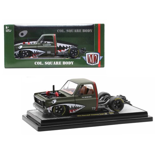 楽天市場】M2 1/24 1973 CHEVROLET CHEYENNE 10 (FLAME RED / WHITE