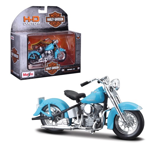1953 74 FL Harley-Davidson Hydra Glide Motorcycle 1:18 Scale Diecast ハーレーダビッドソン ハイドラ グライド ハーレダビッイドソン アメリカ ミニカー マイスト Maisto