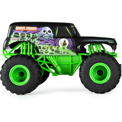 ラジコン 1 24 Monster Jam Grave Digger Remote Control ラジコン 巨獣 ジャム グレーブディガー 遊歴 レーストラック 米国 モンスタートラック オフ足跡 Monster Truck アメ車 Rc Cannes Encheres Com