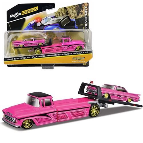 楽天市場】Maisto 1957 Chevrolet Flatbed Truck with 1987