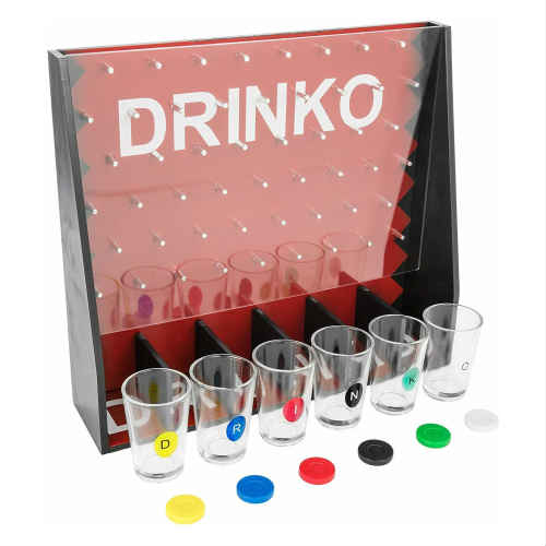 DRINKO Drinking Game ドリンコ ドリンキング ゲーム ショットグラス 業務用 ボードゲーム お酒 飲み会 アメリカ ラスベガス カジノ バー テキーラ アメリカン アメリカ雑貨 アメリカン雑貨