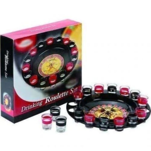 Drinking Roulette Game Set ドリンキング ルーレット ゲーム セット 16個 ショットグラス ルーレットボール パーティー 業務用 ボードゲーム お酒 飲み会 アメリカ ラスベガス カジノ ボードゲーム バー テキーラ アメリカン アメリカ雑貨 アメリカン雑貨