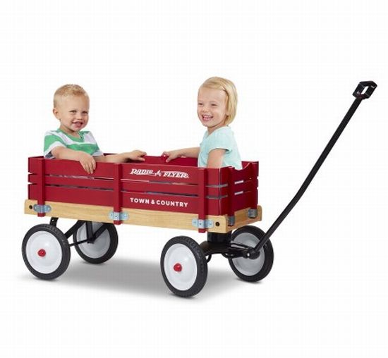 town and country radio flyer wagon