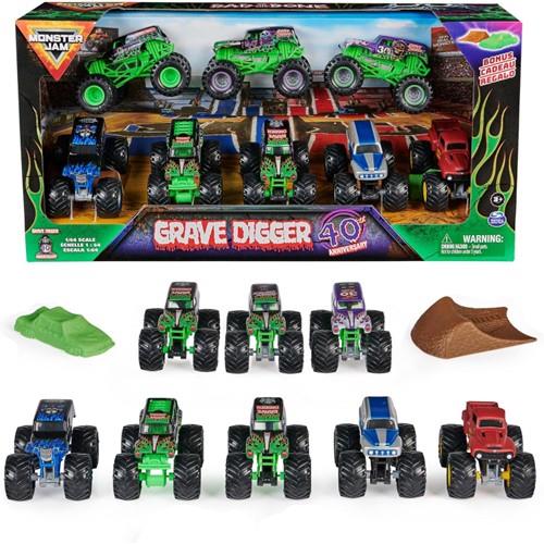 楽天市場】Monster Jam Earth Shaker Monster Dirt Starter Set