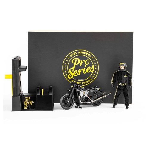 Evel Knievel Stunt Cycle Pro Series イーベル・クニーヴェル スタント サイクル プロ シリーズ スタントマン ゼンマイ式 バイク オートバイ アメリカ アメリカ 復刻 イーベル・クニーベル ハーレーダビッドソン バイクショー ジャンプ アメリカ雑貨 アメリカン雑貨