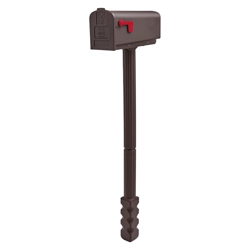 Gibraltar Mocha Medium Plastic Mailbox POST 亜米利加 USA 郵便うけ US 郵便うけ 郵便うけ アメリカン 可塑性物質 モカ 赤銅色 こげ茶