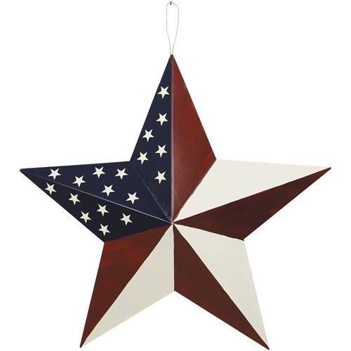 楽天市場】Tin Barn Star 星条旗 バーンスター 割れ塗装 アメリカ雑貨 