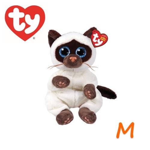楽天市場】Ty ぬいぐるみ ネコ Beanie Bellies ミソ Mサイズ