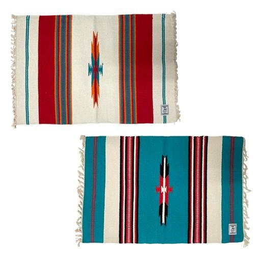 楽天市場】大判 メキシコ製 メキシカン ラグマット ネイティブ柄（大