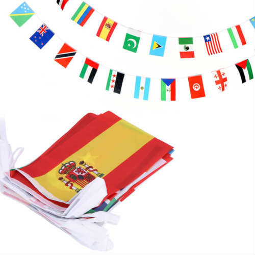 25メートル 100 Countries String Flags 100ヶ国 世界の国々のストリング フラッグ ストリングフラッグ 25メートル ペナント 旗 アメリカ 国旗 星条旗 イベント 店舗 バー ガレージ 倉庫 アメリカン カントリー 万国旗 アメリカ雑貨 アメリカン雑貨 【クロネコゆうパケット】 4,099円