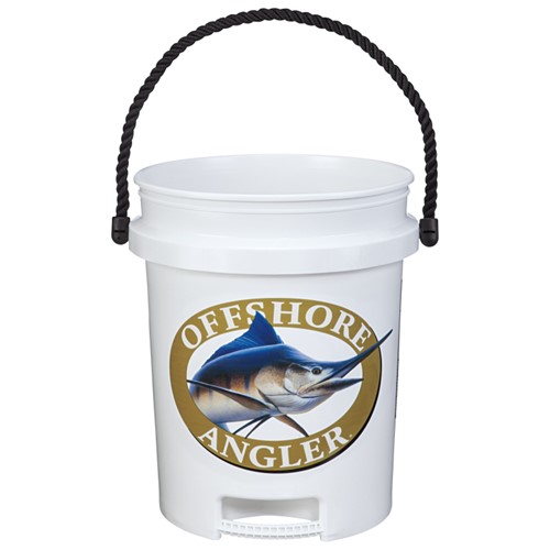 【楽天市場】Offshore Angler Logo 5Gallon Plastic Bucket with Rope Handle