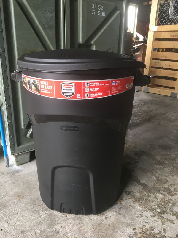 【楽天市場】Rubbermaid ROUGHNECK 32Gallon Trash Can Black ラバーメイド 32ガロン トラッシュ