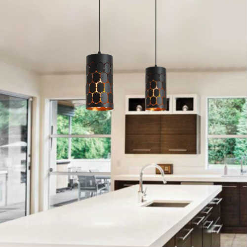 楽天市場 Pendant Light ペンダントライト ブラック コンテンポラリー メタル 電気 インテリア ガラス 照明器具 天井照明 吊り下げ アメリカ キッチン リビング カフェ 店舗 リビング照明 Stab Blue Enterprise