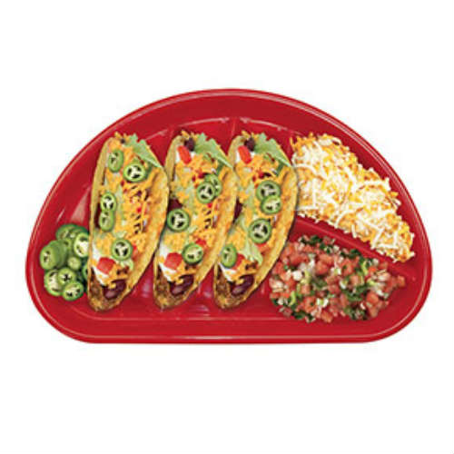 楽天市場 Fiesta Taco Plate フィエスタ タコプレート プラスチックプレート 皿 ディップ皿 パーティー パーティーグッズ デコレーション お皿 業務用 q キャンプ メキシカン アメリカン タコスプレート Stab Blue Enterprise